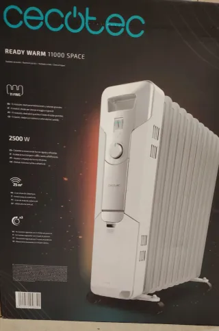 Cecotec Radiador Eléctrico Aceite ReadyWarm