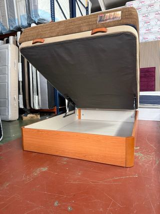 CANAPE Y COLCHON BEDLAND BRONW DESIRÉ VISCO135x190