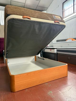 CANAPE Y COLCHON BEDLAND BRONW DESIRÉ VISCO135x190