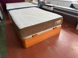 CANAPE Y COLCHON BEDLAND BRONW DESIRÉ VISCO135x190