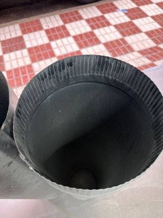 Tubo chimenea chapa galvanizada