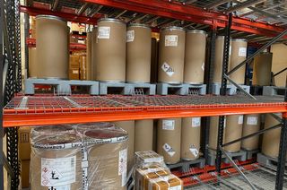 Mallas metálicas para estanterías