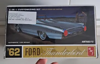 Maqueta Ford Thunderbird '62 AMT 1/25