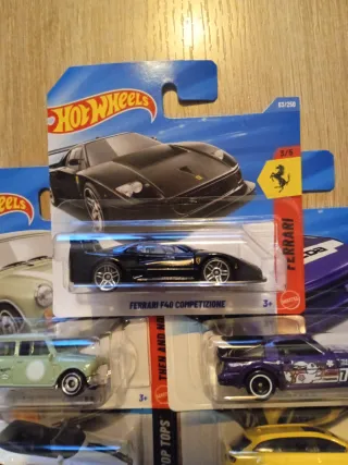 Pack de 5 HotWheels para Sergio P