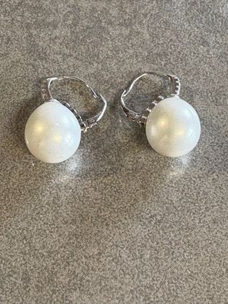 Orecchini Perle d'Acqua e Zirconi Argento