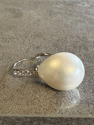 Orecchini Perle d'Acqua e Zirconi Argento