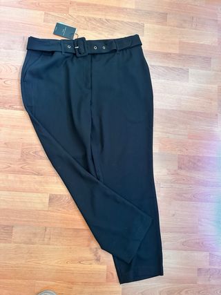 Pantalón de vestir  negro CORTEFIEL