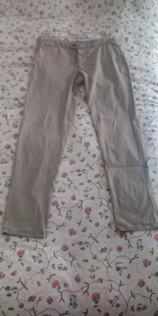 Pantalón Mango Girona Beige