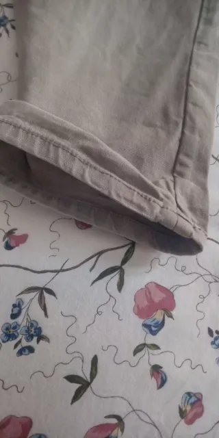 Pantalón Mango Girona Beige