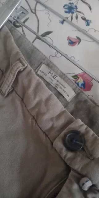 Pantalón Mango Girona Beige