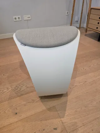 Sedia Moon Ergonomica Beige e Bianca