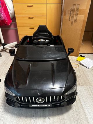 Coche Mercedes AMG niño teledirigido/pedal