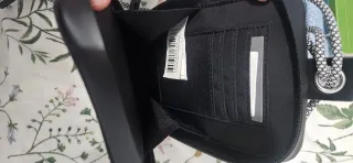 Bolso Parfois negro y rosa