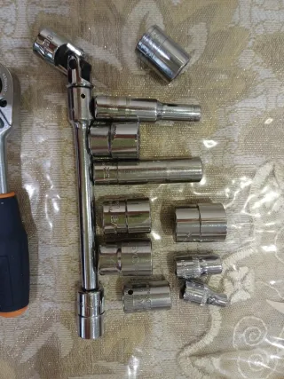 Set Cricchetto Garant 1/4  Made in Germany pollici