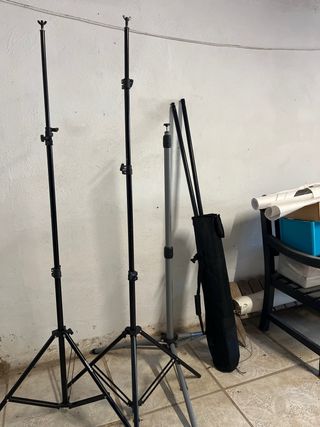 trípodes para luces fotografia