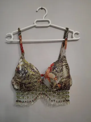 Conjunto Danza del Vientre falda y corsé