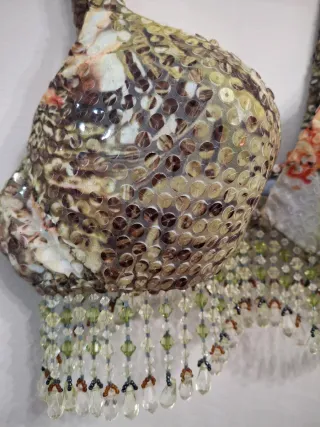 Conjunto Danza del Vientre falda y corsé