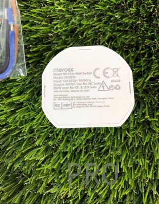 Mini Interruptor de Pared Conmutador WiFi Meross