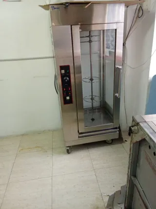 Horno giratorio de pollos profesional