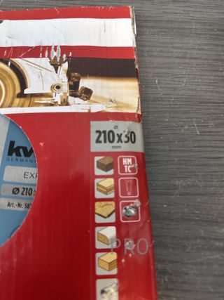 Hoja de sierra circular