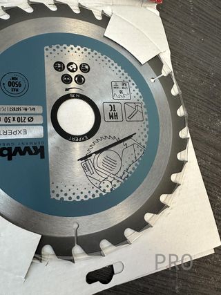 Hoja de sierra circular