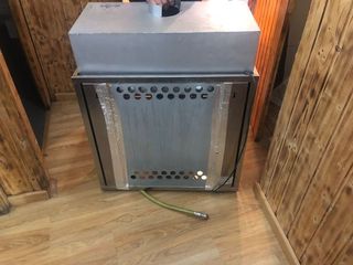 Assador de pollos MACFRIN 3 espadas.