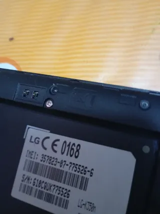 LG Negro - Batería Agotada