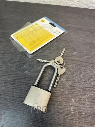 Candado de disco de hierro