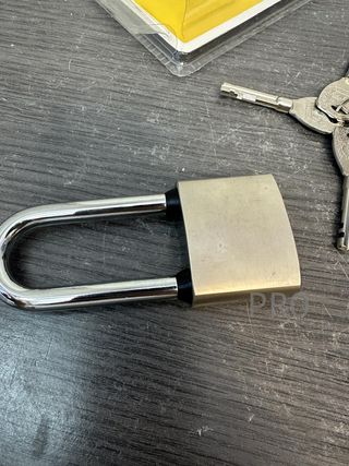 Candado de disco de hierro