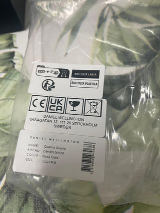 Reloj DW Quadro Studio Verde/Oro