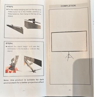 Mini proyector WiFi 6 y BT 5.0 + pantalla + tripod