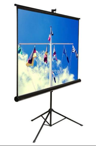 Mini proyector WiFi 6 y BT 5.0 + pantalla + tripod