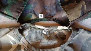 Costume Carnevale Militare 7/8 anni