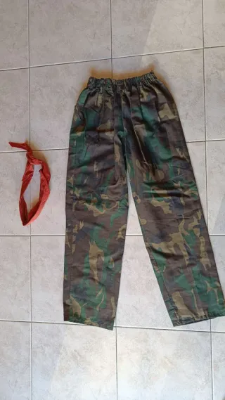 Costume Carnevale Militare 7/8 anni