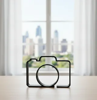 Figura Decorativa Cámara