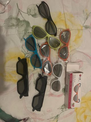 Reproductor Blu-ray 3D Samsung con gafas en 3d