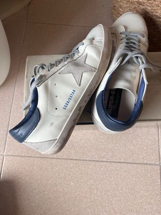 Golden Goose Sneakers Blancas y Grises