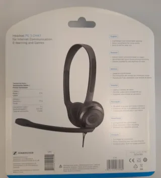Auriculares Sennheiser PC 3 Chat con Micrófono.
