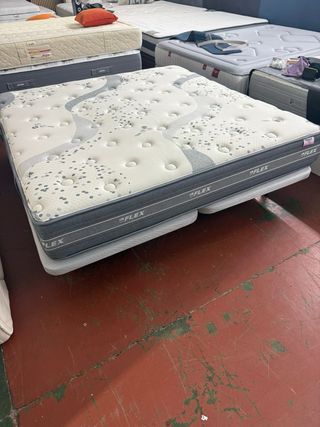 2BASES Y COLCHON FLEX NUBE WBX VISCO 180x190