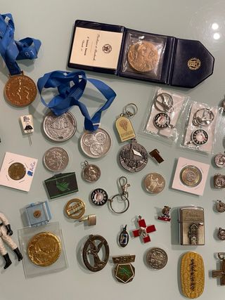 Lotto medaglie, personaggi Star Wars e vintage