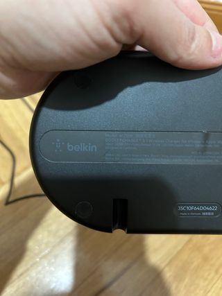 Cargador Belkin 3 en 1 iPhone, AirPods, Watch