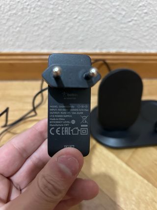 Cargador Belkin 3 en 1 iPhone, AirPods, Watch
