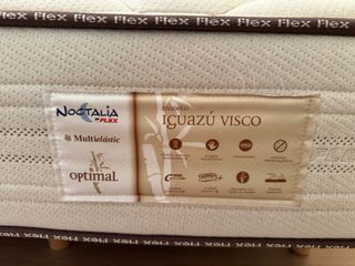 2 Colchones Flex Multielástic 1.90x90x25cm