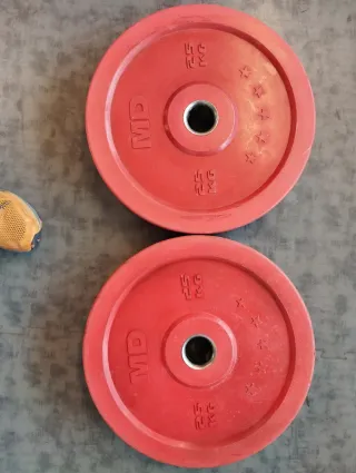 Pareja de Discos de Pesas CrossFit 25 kg (MD)