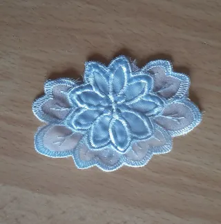 Lotto applicazioni pizzo e passamaneria