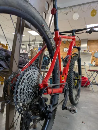 Bicicleta Canyon Alumino L Roja