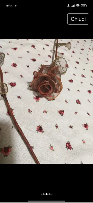 Fiori decorativi vintage