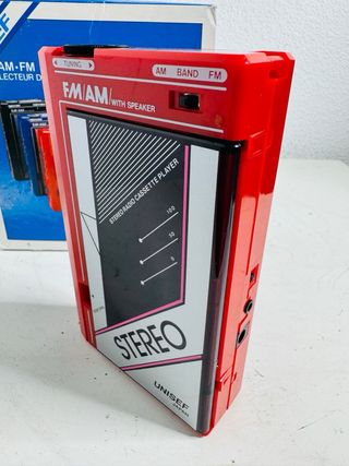 Unisef Z-20P Walkman Radio Cassette Japan 1980