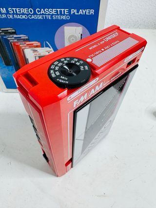 Unisef Z-20P Walkman Radio Cassette Japan 1980