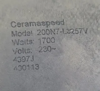 Resistencia Vitrocerámica 20cm Placa Cocina